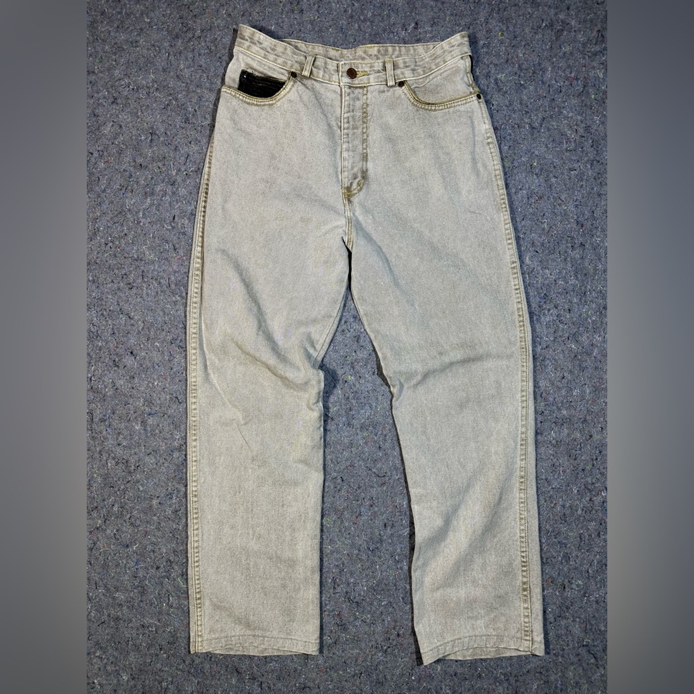 Vintage Guess women’s  Light Tan Straight Jeans